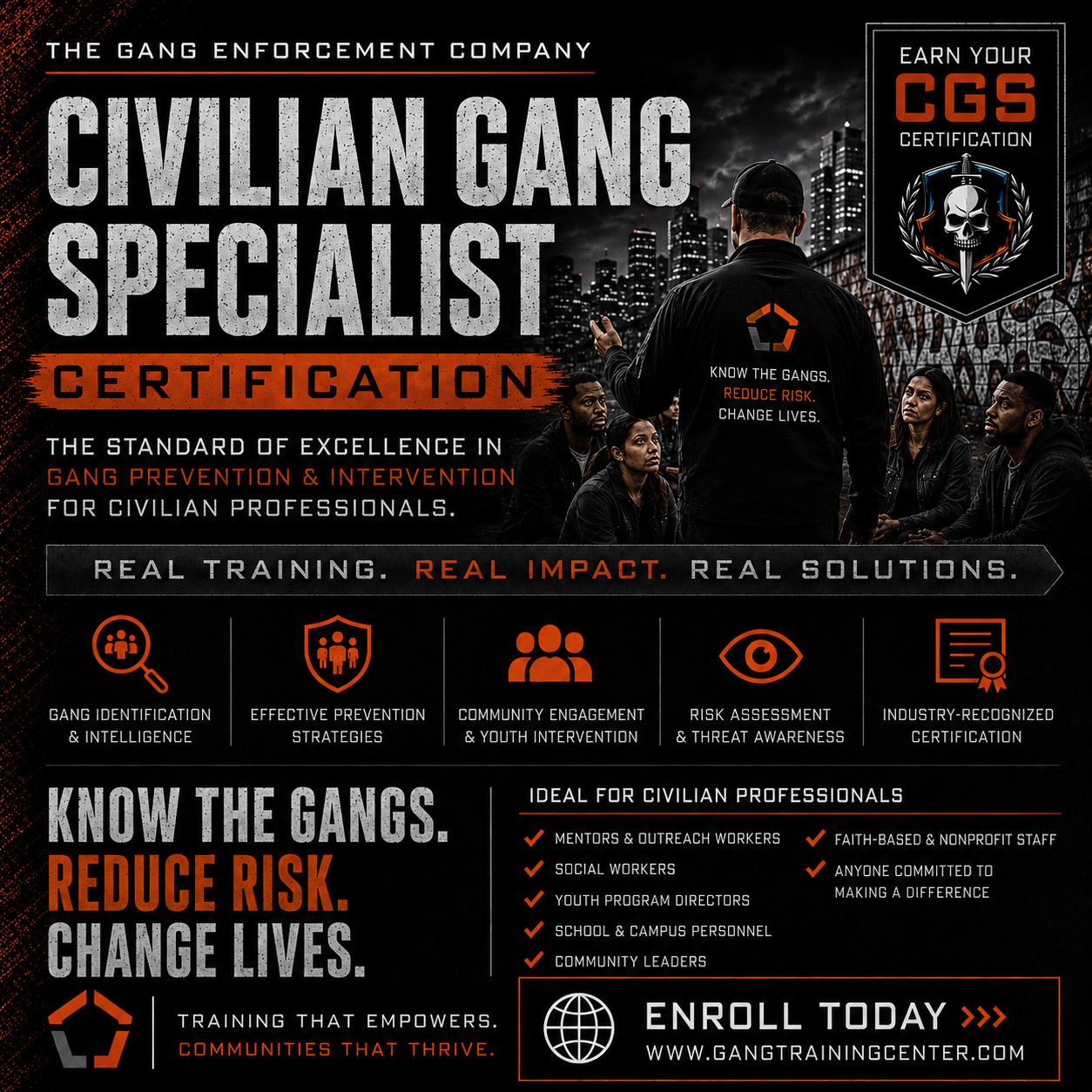 Basic Gang Specialist Certification | Civilian