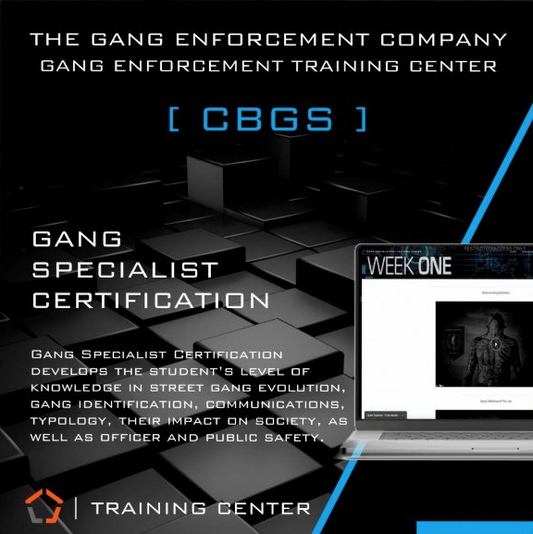 Basic Gang Specialist Certification | Civilian